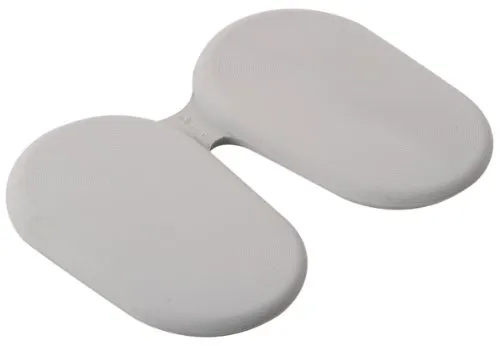 Togu Airgo Aktiv Sitzkissen, silber, 40x28 cm - Sitzkissen für Rückentraining, entlastet Beckenboden und Prostata, fördert Wirbelsäulengesundheit. Ergonomisches Design, sofort einsatzbereit, Made in Germany mit 30 Jahren Garantie.