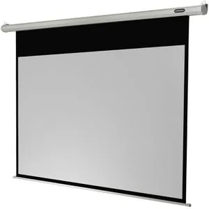 Celexon Motor Economy 1090080 Motorleinwand 190 x 107cm 16:9 - Beamer-Leinwand mit extra leisem Motor, ideal für Heimkino und Präsentationen, stufenlos arretierbar für verschiedene Formate.