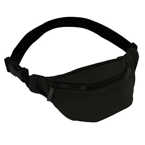Bauchtasche Kinder mit Verstellbarem Gürtel, Gürteltasche für Kleine Mädchen - Mode Schwarz Leichte Brusttasche Prinzessin Mini Taschen