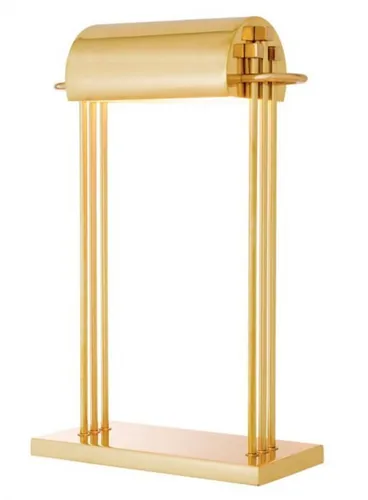 Eichholtz Luxus Schreibtisch Leuchte Messing Leuchte Lampe Tischleuchte