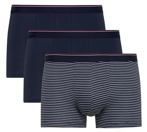 CALIDA Boxershorts Natural Benefit (3er Pack) - Herrenunterhosen aus elastischem Single Jersey, mit komfortablem, elastischem Bund für optimalen Sitz und perfekten Tragekomfort.