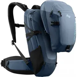 Advenate Rucksack Symphony 8+2+4 Virtuose-Hellblau - Der vielseitige Advenate Rucksack Symphony 8+2+4 ist ideal für Radtouren. Mit dem innovativen Erweiterungssystem genießen Sie Flexibilität in zwei Größen und optimalen Tragekomfort dank des ergonomischen Rückensystems.