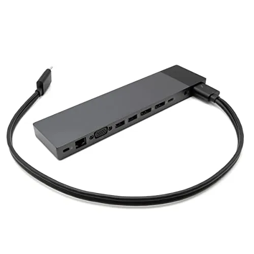 HP Elite Thunderbolt 3 Dock - HSTNN-CX01 - HP ZBook 15 G3 G4 17 G3 G4 | Elitebook 840 G5 G6 PN: 841830-002 (Generalüberholt) (Mit Kabel)
