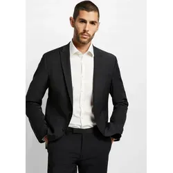 Baukastensakko CINQUE "CICASTELLO" für Herren, Gr. 52 - Elegantes Baukastensakko in Schwarz, gefertigt aus hochwertiger Wollmischung für hohen Tragekomfort. Ideal für Business- und Abendveranstaltungen.