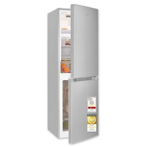 exquisit Kühl-Gefrierkombination KGC5195-65-NF-330E - Kühl-Gefrierkombination mit 193 Litern Nutzinhalt, innovativer No-Frost-Technik und LED-Beleuchtung – ideal für 3-4 Personen Haushalte ohne lästiges Abtauen!