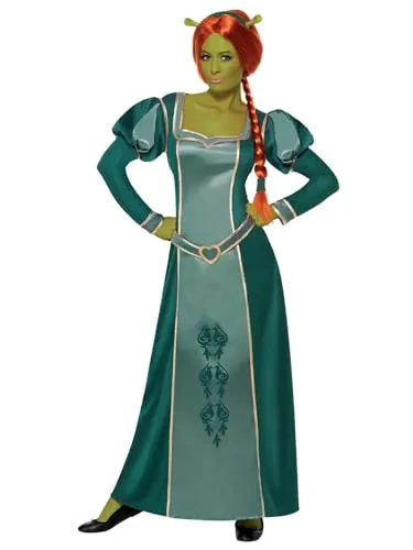 Shrek Fiona Kostüm (M) - Kostüm-Outfits für Erwachsene, authentisches Design für unvergessliche Partys und Veranstaltungen!