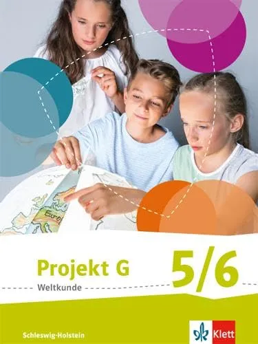 Projekt G Weltkunde 5/6 - Schulbuch für Schleswig-Holstein - Lehrbuch für Geschichte Europas, ideal für Schüler der Klassen 5 und 6, fördert das Verständnis für geographische und historische Zusammenhänge.