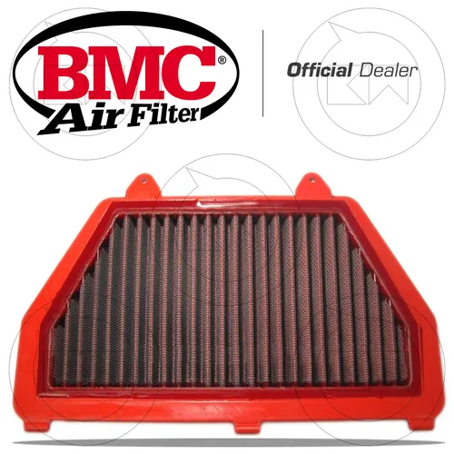 BMC FM478/04 Sportluftfilter für Honda CBR 600 RR - Luftfilter für CBR 600 RR (2007-2015), waschbar und wiederverwendbar für optimale Motorleistung und verbesserte Luftzufuhr.