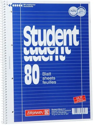 Collegeblock  Karriert A4