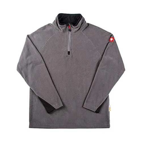 Engelbert Strauss Herren Fleecepullover Troyer dryplexx Micro, Farbe:anthrazit, Größe:M