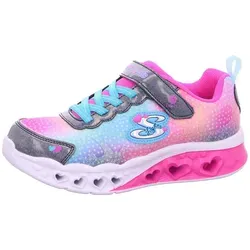 Skechers Mädchen Flutter Heart Lights Simply Love Sneakers - Sportliche Sneaker für Mädchen mit leuchtenden Herzen, ideal für aktive Kinder und bequem durch gepolsterte Zwischensohle.