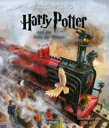Harry Potter (farbig illustrierte Schmuckausgabe) 1-5 von Carlsen Comics, Jim Kay - Bücher: Erleben Sie die magische Welt von Harry Potter mit farbigen Illustrationen in dieser Schmuckausgabe!