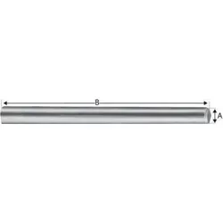 SST Stabdübel verzinkt STD8x160-B, 100 Stück - Stockschrauben für hochbelastbare Zugverbindungen zwischen Holz und Stahl, galvanisch verzinkt für maximale Korrosionsbeständigkeit und Langlebigkeit.