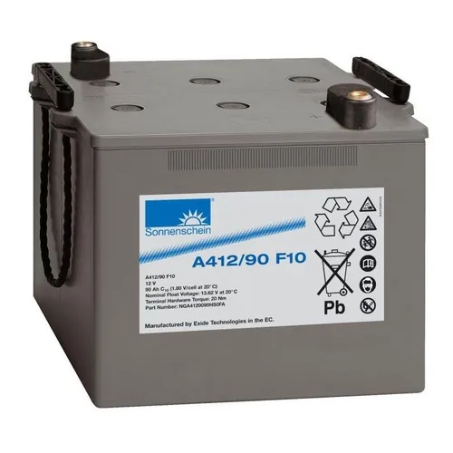 Exide Sonnenschein A412/90 F10 12V 90Ah dryfit Blei-Gel-Akku VRLA