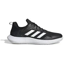 adidas Tennisschuhe Defiant Speed Clay/Sandplatz schwarz/weiß Herren Größe 46 (11,5) - Tennisschuhe mit leichtem Mesh-Obermaterial und Adiwear Außensohle für blitzschnelle Action auf dem Court. Mittelfußunterstützung bietet optimalen Halt für kraftvolle Konter.