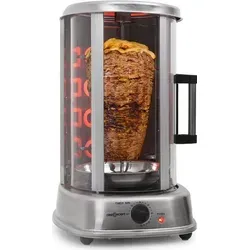 ONECONCEPT Kontaktgrill Kebap Master Pro 1500 W - Hochwertiger Kontaktgrill für saftige Kebaps, 1500 W Leistung und inklusive Zubehör für perfektes Grillvergnügen zu Hause.