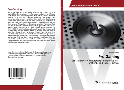 AV Pro Gaming - Ratgeber von Cornelia Berdich - Umfassender Ratgeber für Gaming-Enthusiasten, bietet wertvolle Tipps und Strategien für erfolgreiches Spielen.