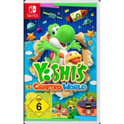 Yoshi's Crafted World - Nintendo Switch Spiel, entdecke eine zauberhafte handgemachte Welt voller Geheimnisse und Überraschungen