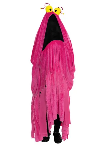Maskworld Kostüm Sesamstraße Yip Yip pink - Originelles Karnevalskostüm für Erwachsene, aus 100% Polyester, ideal für Fasching und Mottopartys, sorgt für Spaß und gute Laune!
