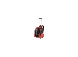HEIM Hunde-Transport-Trolley - Hunde-Transport-Trolley aus strapazierfähigem Nylongewebe, ideal für Reisen und Shopping-Touren, mit zwei Rollen und komfortablem Schultergurt.