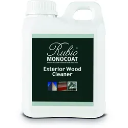 Rubio Monocoat Exterior Wood Cleaner 1000ml - Reinigungsmittel für Holz im Außenbereich, entfernt Vergrauen und Schmutz, bereitet Holz optimal auf Rubio Monocoat-Öle vor.