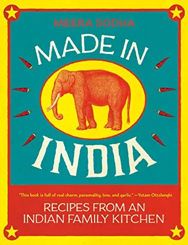 Made in India: Recipes from an Indian Family Kitchen by Meera Sodha - Kochbuch mit 320 Seiten, bietet authentische indische Rezepte und Einblicke in eine Familienküche.