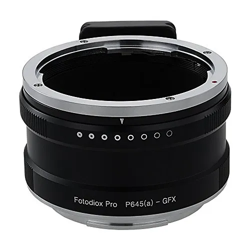 Fotodiox Pro Lens Mount Adapter Compatible with Pentax 645 FA and DFA Lenses on Fujifilm GFX G-Mount Cameras