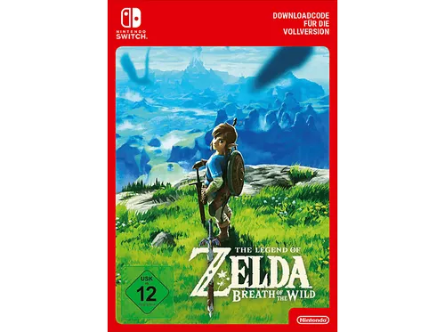 Nintendo Switch: The Legend of Zelda: Breath of the Wild - Erlebe das epische Abenteuer in der offenen Welt von Hyrule mit atemberaubender Grafik und packendem Gameplay. Ideal für stundenlangen Spielspaß auf der Nintendo Switch.