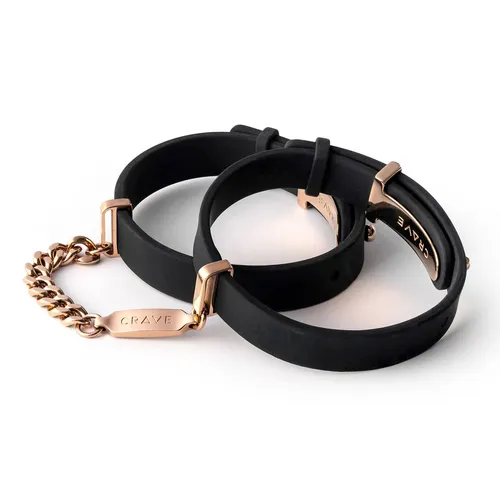 Crave - ID Cuffs Handfesseln Handschellen Bondage BDSM roségold