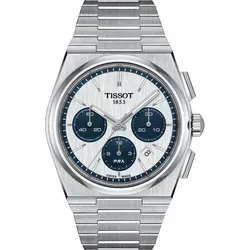 Tissot PRX Automatik-Chronograph T137.427.11.011.01 - Armbanduhren, elegante Herrenuhr mit 100m Wasserdichtigkeit, Automatikwerk und stilvollem Edelstahl-Design für jeden Anlass.