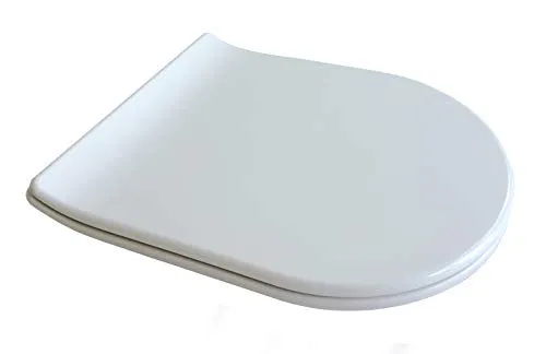 ADOB Slim Line Design WC Sitz mit Absenkautomatik - Hochwertiger WC Sitz mit Softclose-Funktion für sanftes Schließen. Abnehmbar zur einfachen Reinigung und passend für alle Standard WC Keramiken. Qualität von ADOB, seit 1920.