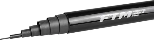 FTM Telerute Spica TLS Power 6 m - Angelruten für Hegeangler, perfekt ausbalanciert aus hochwertigem HPM Carbon, ideal für präzises Angeln auf Rotaugen und Brassen.