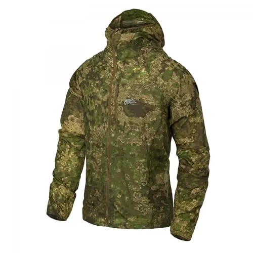 Helikon-Tex Tramontane Windjacke (Sale) - Pencott Wildwood, Größe 3XL - Funktionsjacken, extrem winddicht und wasserabweisend, ideal für jedes Wetter. Perfekt für Outdoor-Aktivitäten mit ultraleichtem Design und schnelltrocknendem Material.