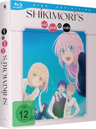 Shikimori's Not Just a Cutie - Gesamtausgabe - Blu-ray - Anime-Film für Fans, bewertet ab 12 Jahren, mit einer charmanten Geschichte über Liebe und Freundschaft.