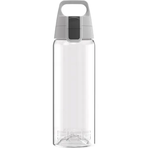 Sigg Tritan Trinkflasche Total Color ONE 0.6L - Auslaufsicher und Spülmaschinenfest - WASSERFLASCHE: Diese innovative Trinkflasche mit ONE-Verschluss bietet ein einfaches Einhand-Handling. Sie ist aus unzerbrechlichem Tritan, leicht und perfekt für kohlensäurehaltige Getränke. Ideal für unterwegs und spülmaschinenfest!
