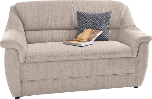 DOMO collection 2-Sitzer Lale formschönes und komfortables Sofa, zeitlos und elegant, optimal für kleinere Räume