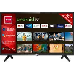 RCA RS32H2 Android Smart TV 32 Zoll - mit Google Assistant und Chromecast, unbegrenzter Zugriff auf Netflix, Prime Video und YouTube