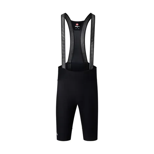 Castelli Herren Espresso 2 Bib kurz (Größe M, schwarz) - Bequeme Fahrradhose mit hervorragender Passform und hochwertigem Sitzpolster. Ideal für lange Fahrten, ausgestattet mit praktischer Rückentasche.