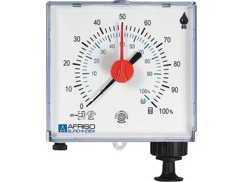 Afriso pneumatische Tankinhaltsanzeige unitel bis 50 Meter 72500 - präzise Anzeige bis 50 Meter, sicherheitsrelevantes Bauteil für Ölheizungen
