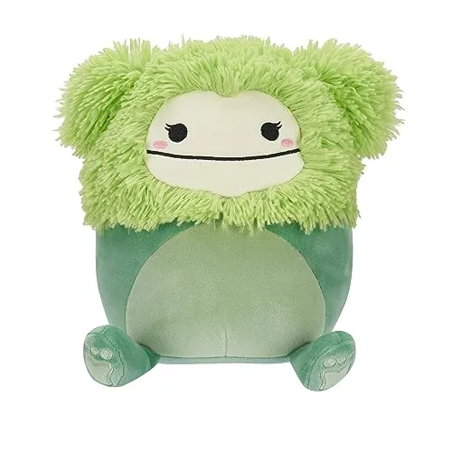 Squishmallows SQCR04128 - Bren der grüne Bigfoot 19 cm, offizielles Kelly Toys Plüsch, superweiches Kuscheltier