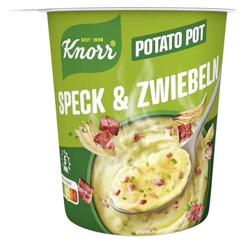 Knorr Speck & Zwiebeln Potato Pot, leckeres Kartoffelgericht 58 g