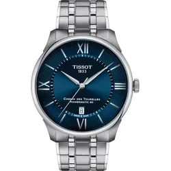 Tissot T-Classic Chemin Des Tourelles Powermatic 80 T139.407.11.048.00 - blau,silber - 42mm