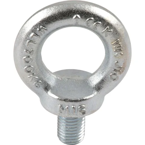 Ringschraube M8 DIN580 - Verzinkt & CE-geprüft - Hochwertige Ringschraube M8 aus verzinktem Stahl, ideal für sichere Verbindungen. Lieferung im praktischen Set mit 25 Stück für vielseitige Anwendungen.