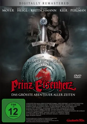 Prinz Eisenherz - Digitally Remastered DVD - Fantasy-Abenteuer auf DVD, digital remastert für beste Bild- und Tonqualität, ideal für Filmfans und Sammler.