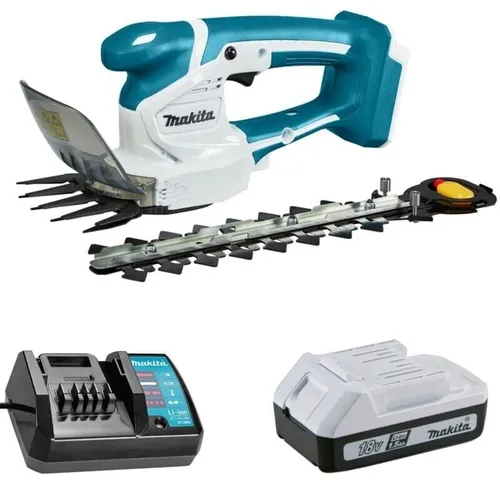 Makita UM110DWYX - Akku-Grasschere, kabellos und leicht für präzise Rasenkantenpflege