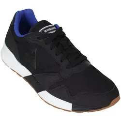 Le Coq Sportif Omega X Vintage Schnürschuhe - Trendiger Freizeitschuh in klassischer Optik, schwarz, Größe 40 EU. Atmungsaktives Obermaterial aus Leder und Textil, ideal für den täglichen Einsatz.