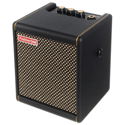Positive Grid Spark Mini BK B-Stock - B-Stock Lautsprecher, 10 Watt Modelling Combo Verstärker für E-Gitarre und E-Bass mit Smart Jam und Auto Chords für kreative Inspiration. Ideal für Musiker, die mobil und flexibel sein möchten.