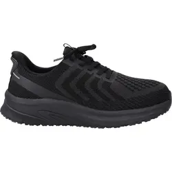 Orthofeet Herren Slip-in Sneaker Tilos Schwarz, Größe 46 - Praktischer Slip-On Sneaker für Herren mit wasserabweisendem Obermaterial und innovativer Hands-Free Technologie. Bietet hohen Komfort und eine spezielle Dämpfung für ein angenehmes Tragegefühl.