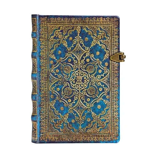 Equinoxe Azurblau - Notizbuch Mini Liniert - Paperblanks, Mini (140 x 95 mm)