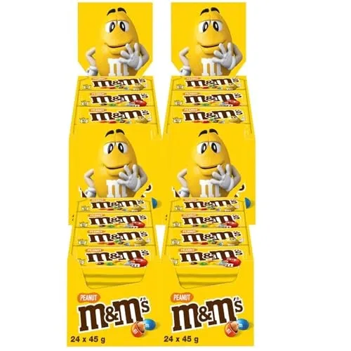 M&Ms Peanut 4x 24x 45g